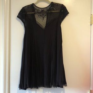 Beautiful black dress with lace detail